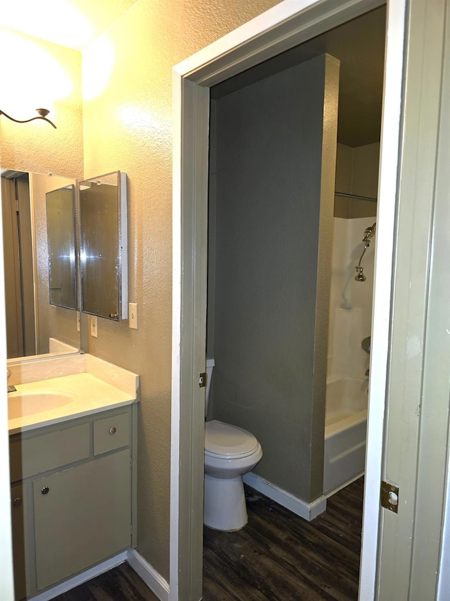 Bathroom from hallway