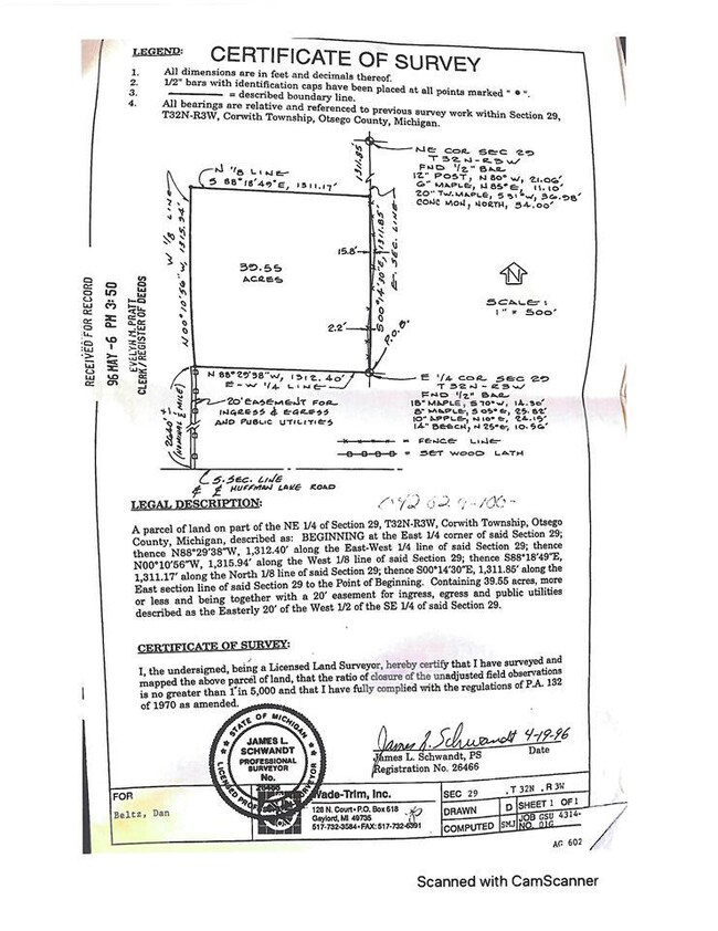 0 Huffman Lake Rd, Vanderbilt, MI 49795 - photo 4