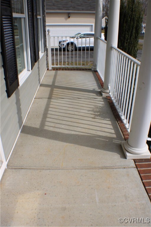 The front porch welcomes you home!