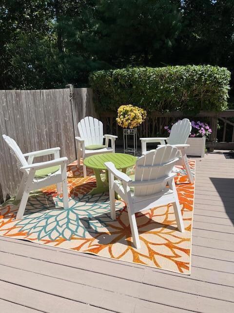 outside deck
