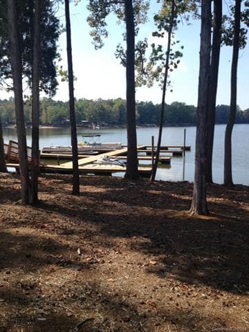 View of the boat docks