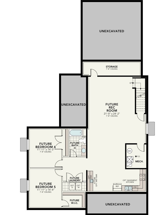 View of home floor plan