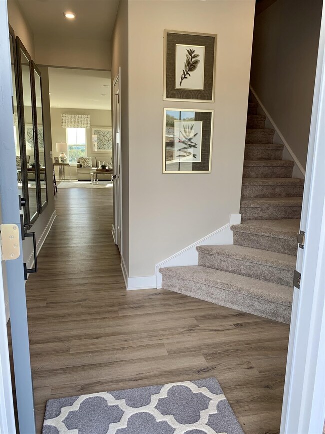 Front Door Entry Way and Foyer