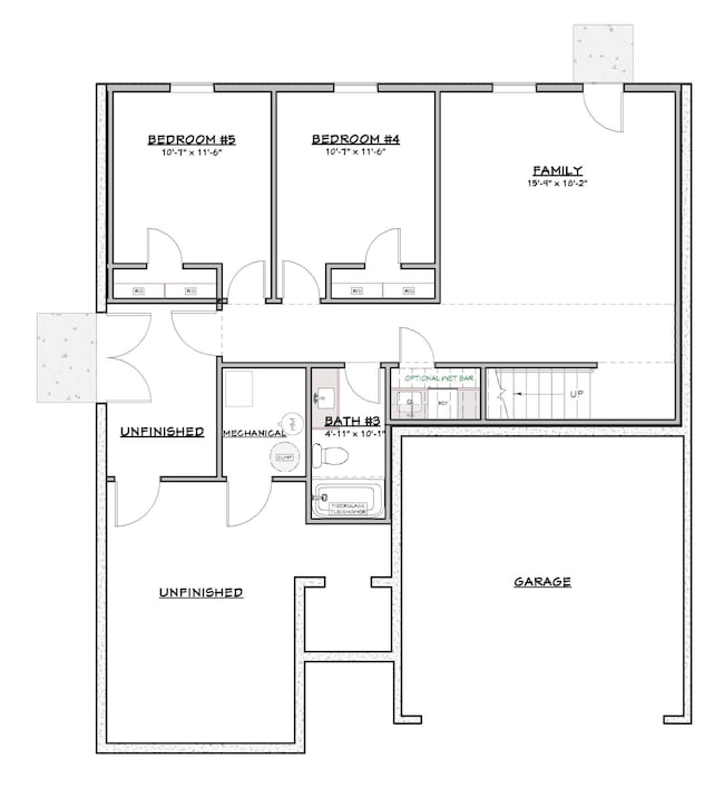 Amber design lower level