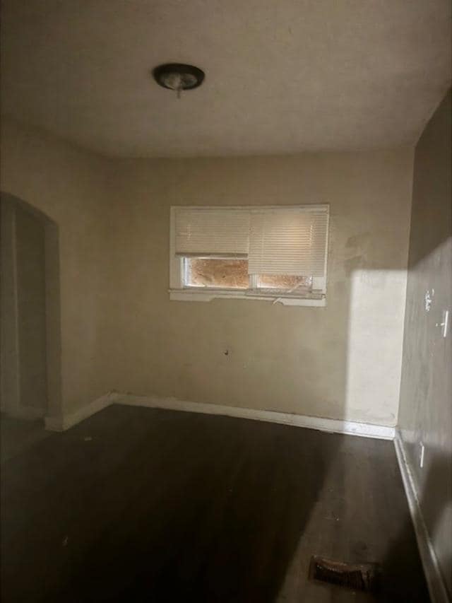 View of spare room