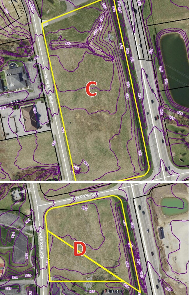 Topographic Map C & D