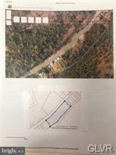 Aeriel view and map of lot