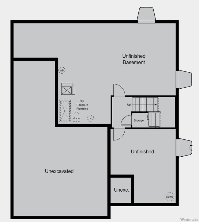 Structural options include: unfinished basement wi