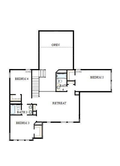 Floorplan – The success of a floorplan is the way you can move through it…You’ll be amazed at how well this home lives…We call it traffic patterns.