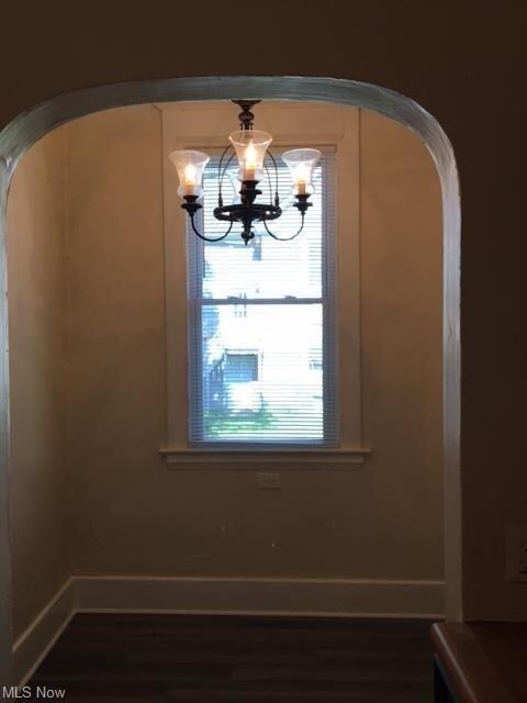 Breakfast room off kitchen