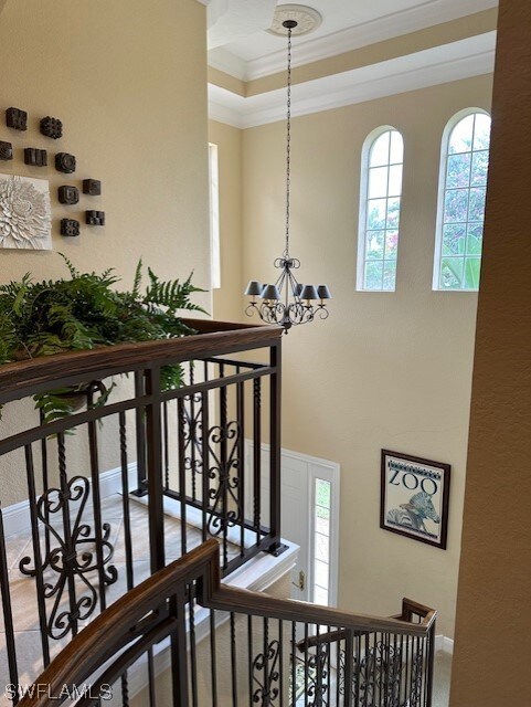 DECORATIVE STAIRCASE RAILING