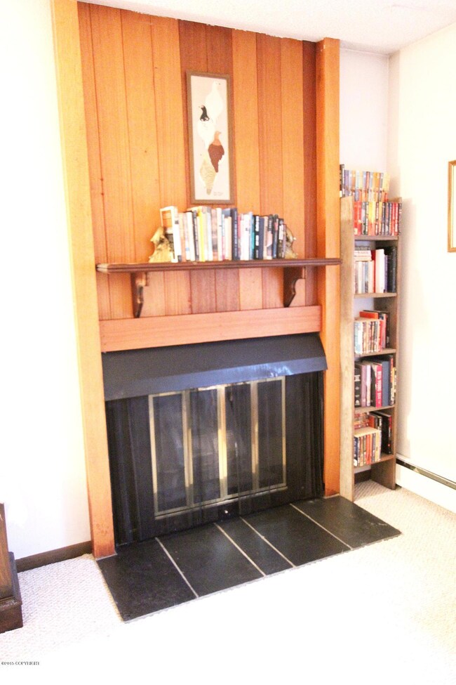 fireplace in master bedroom