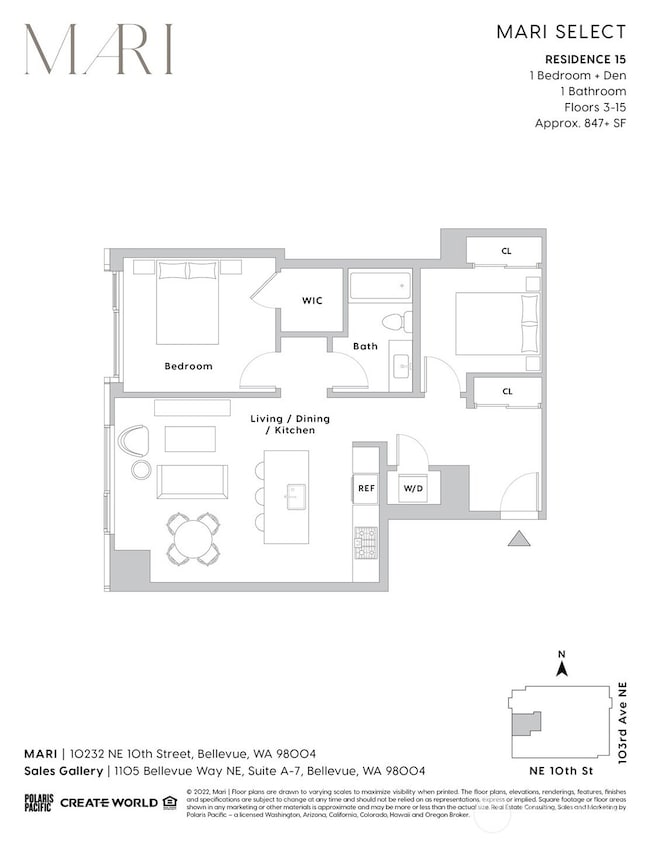 Mari unit 515, Bellevue, WA 98004 - photo 2