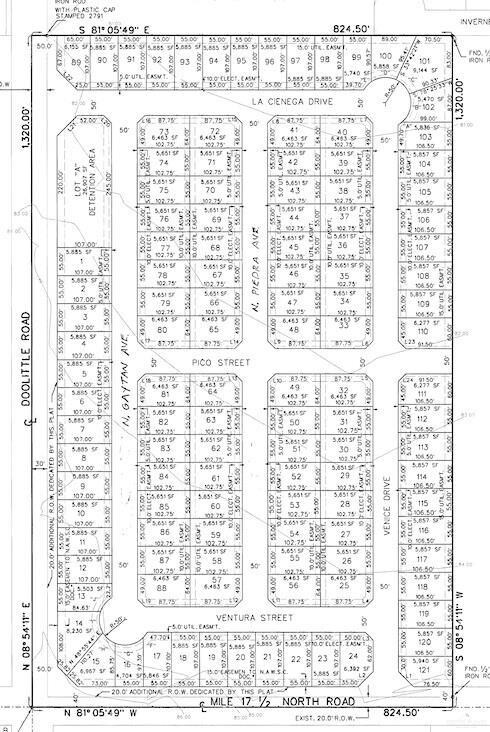 Parcel map