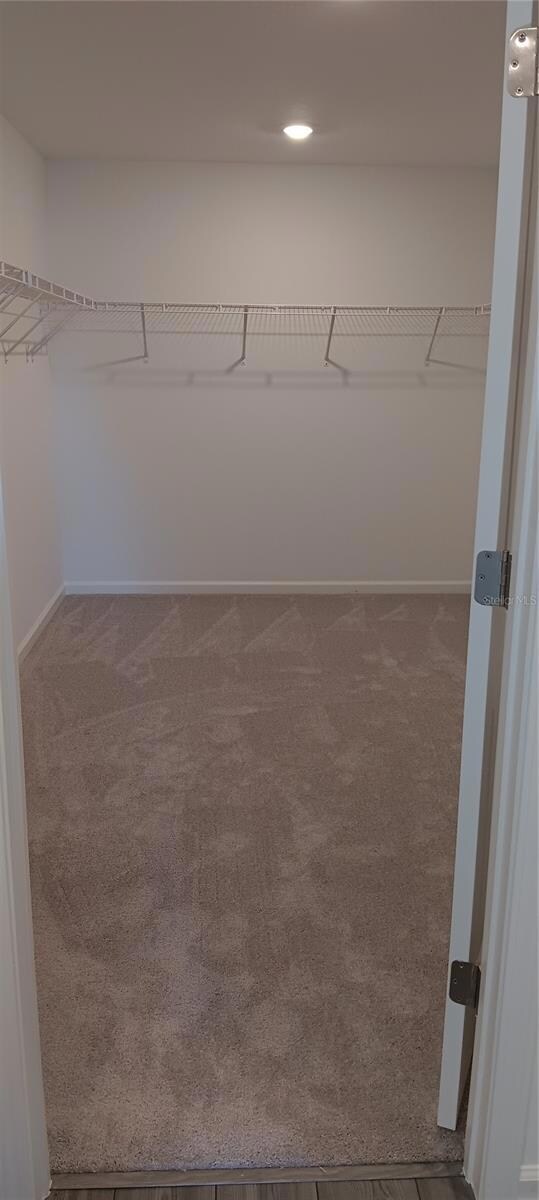 Owner's walk in closet