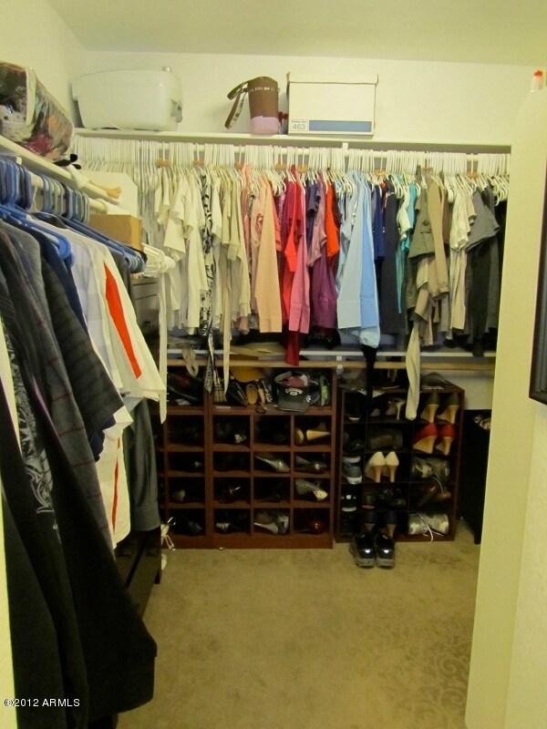 Master closet