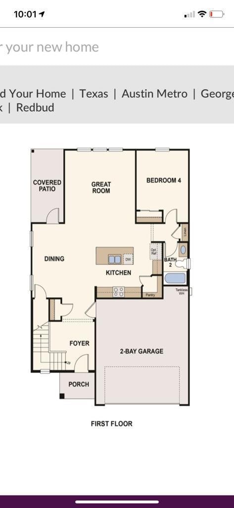 Home floor plan