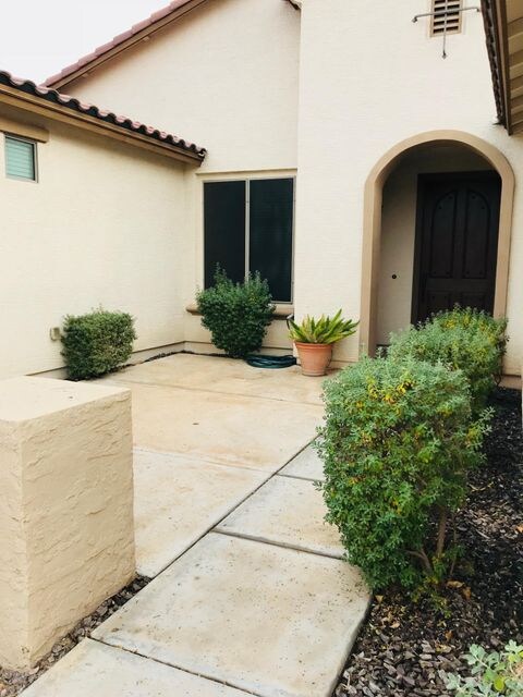 courtyard entrance
