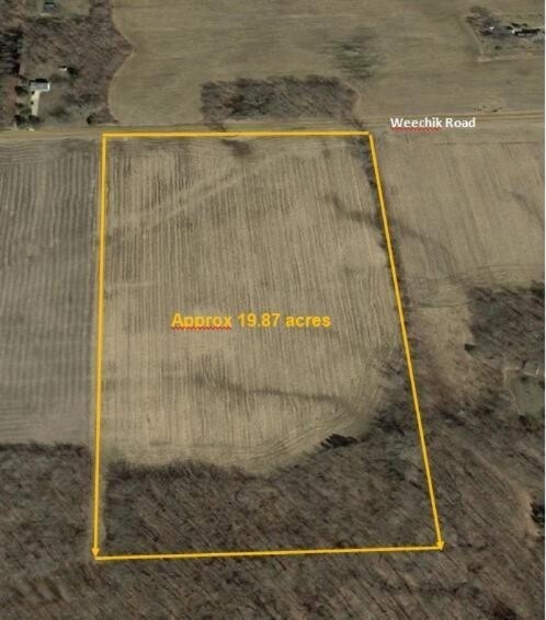 Aerial almost 20 acres