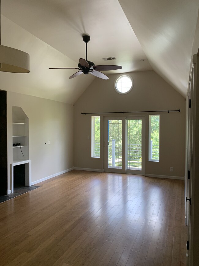 Upstairs bonus room with balcony