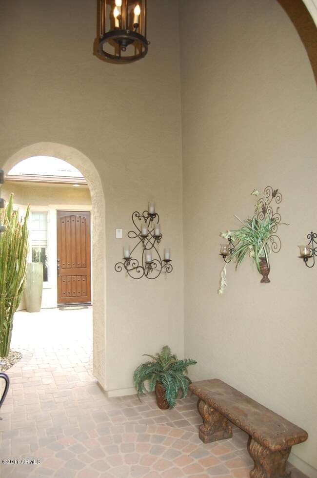 Front Courtyard with Pavers