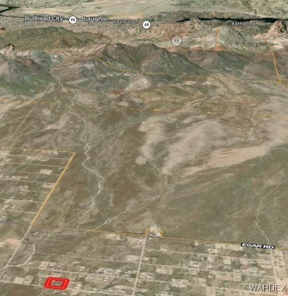 Map location - from parcel to Bullhead / Laughlin