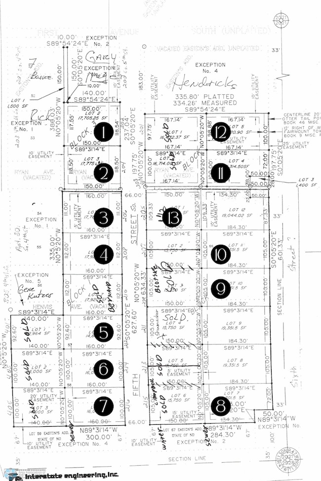 Homesite Information Map