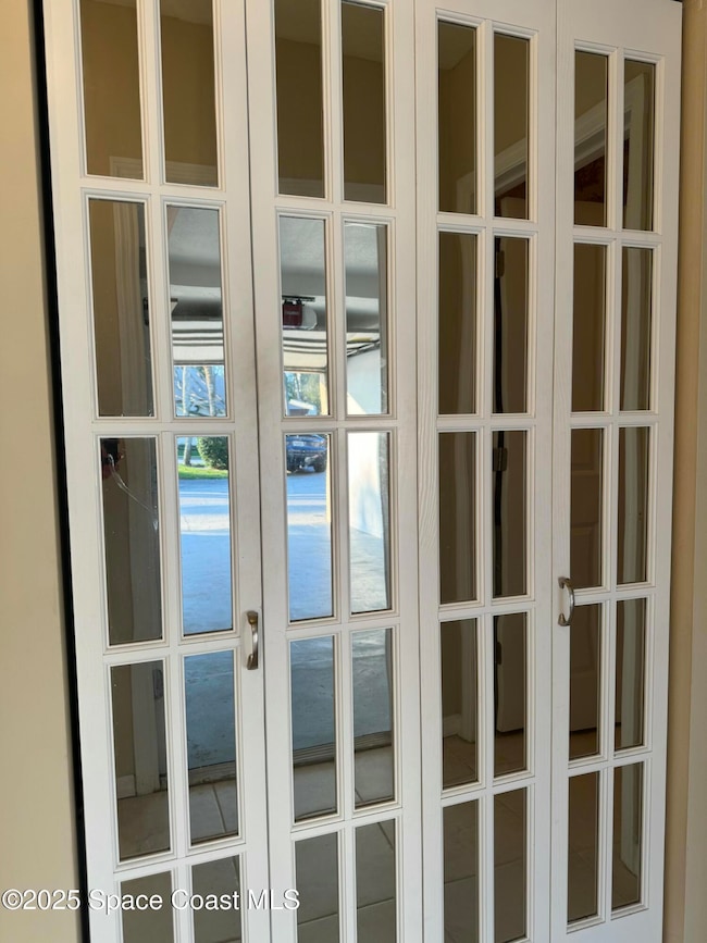 Guest closet off entry
