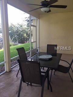 Screened lanai