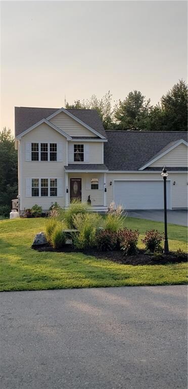 Two story colonial style condo with...
