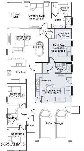 Latitude Next Gen Arbor 3580 Floorplan