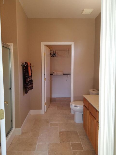 Master Bath With Walk In Closet