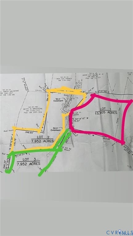 The three parcels totaling 31.9 acres