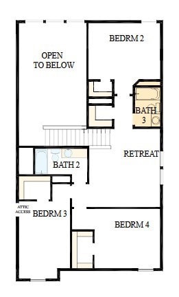 The success of a floor plan is the way you can mov