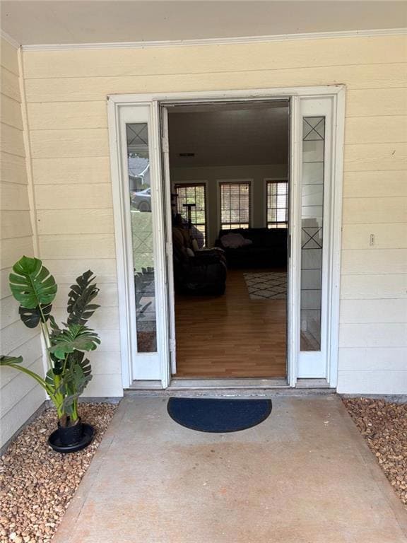Entrance to property