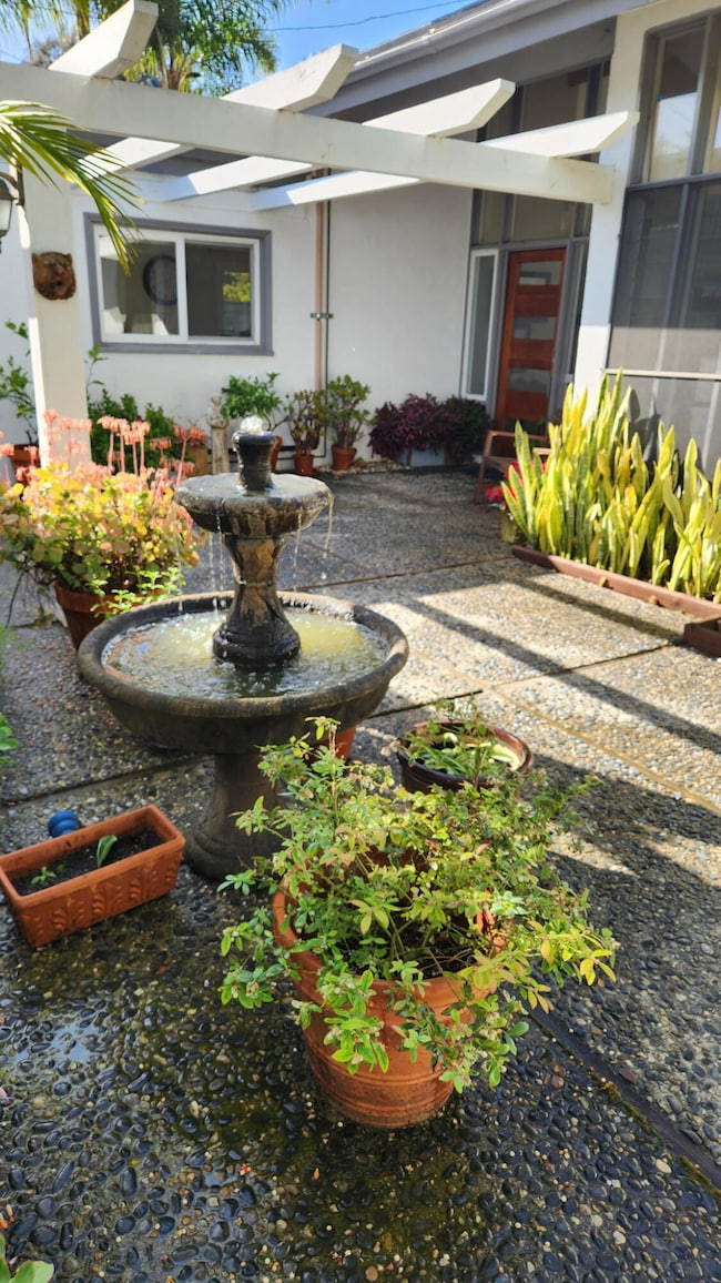 Front patio