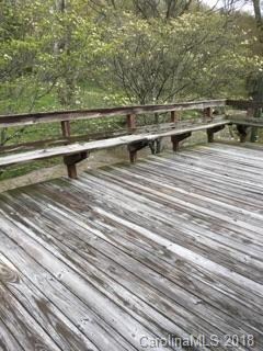 Huge deck overlooking creek