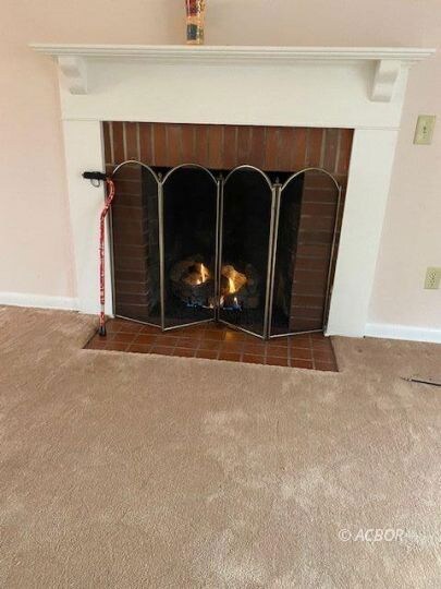 gas fireplace