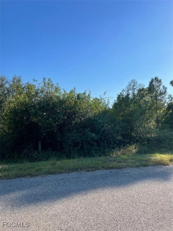 View of asphalt road