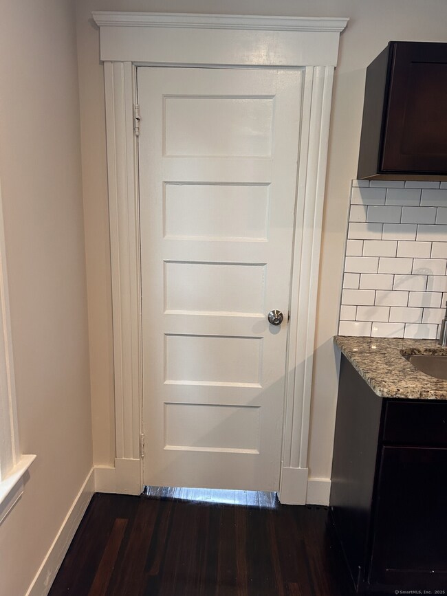 Door to pantry