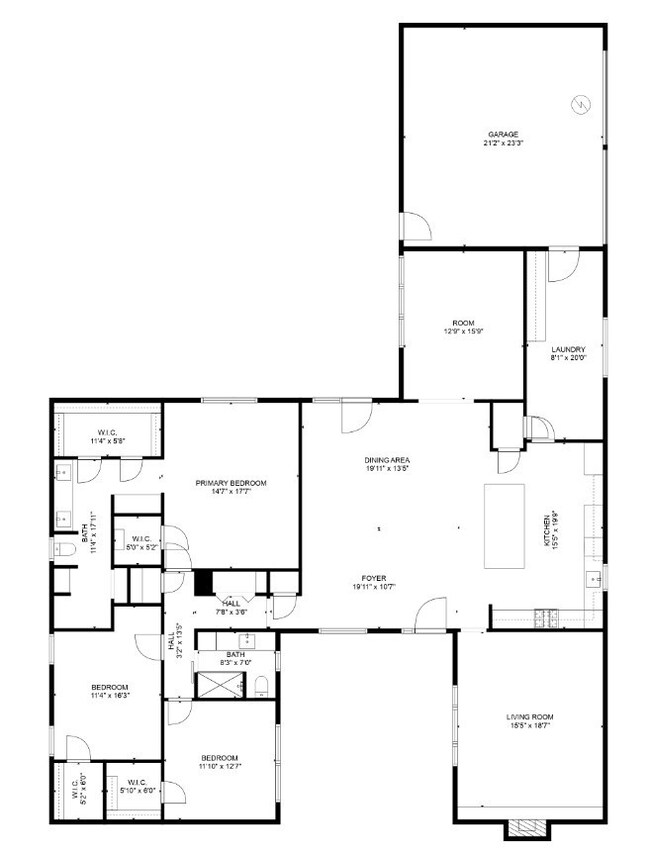 The Floorplan Showcases A Well-Organized And Spaci