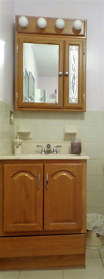 3/4 Bath with Laundry