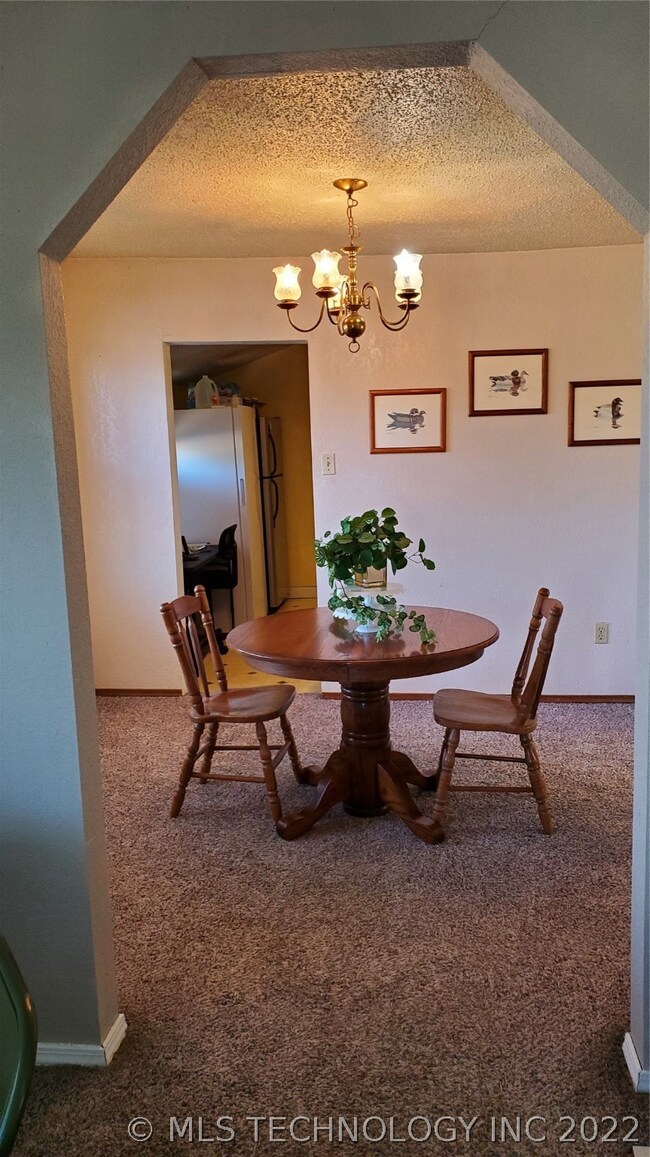 Dining room from living area