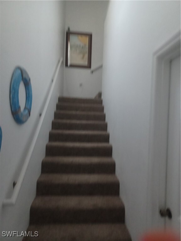 View of stairs