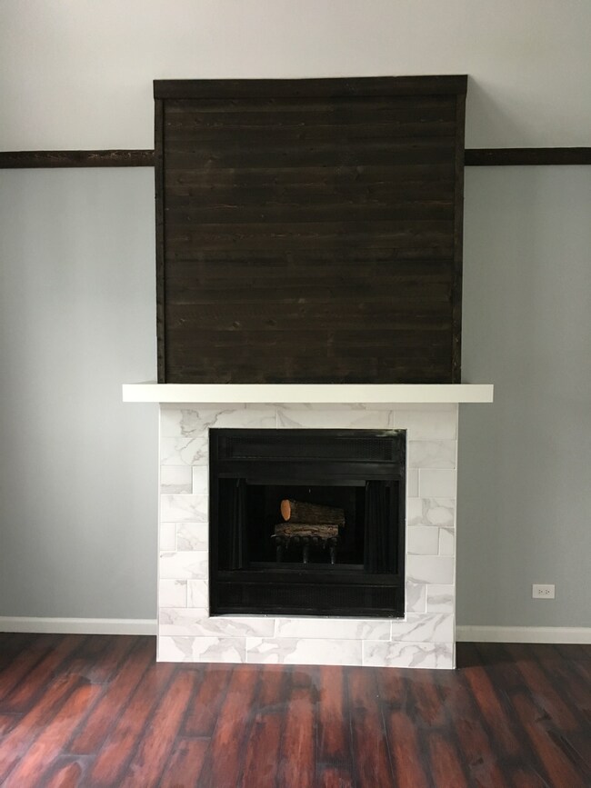 Custom Built Fireplace