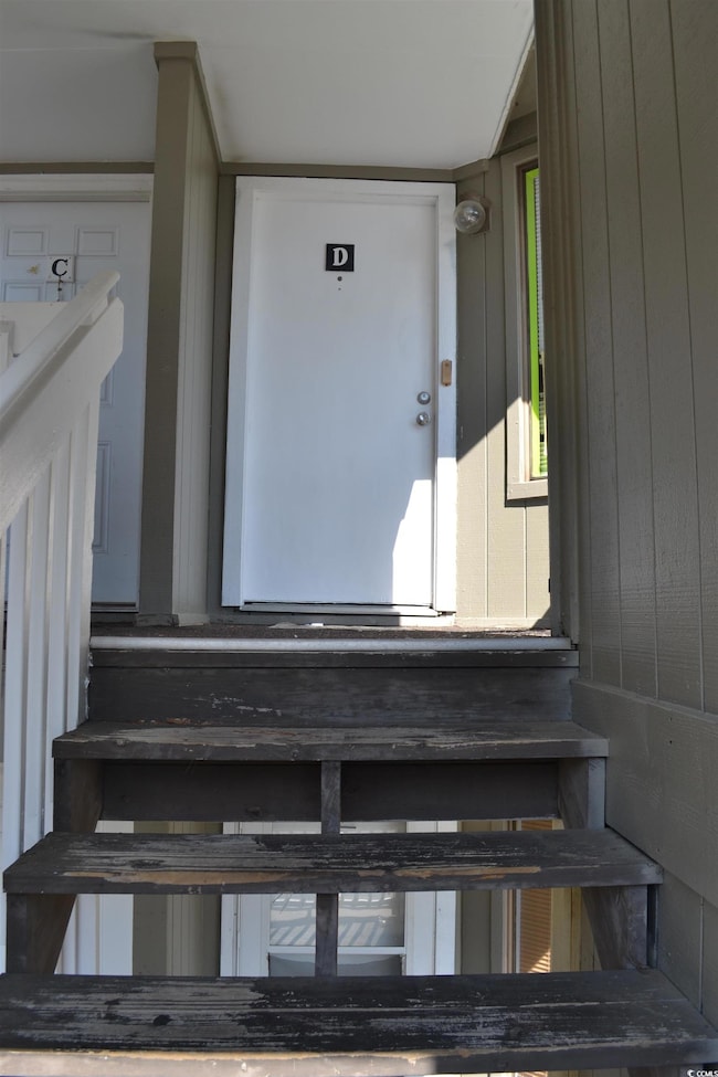 View of stairs