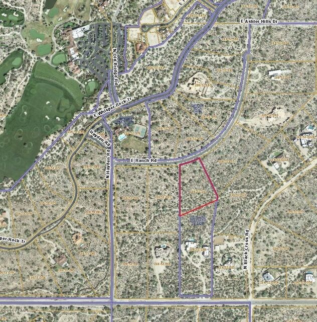 Lot 12A Pinnacle Peak Ranchos Aerial 2