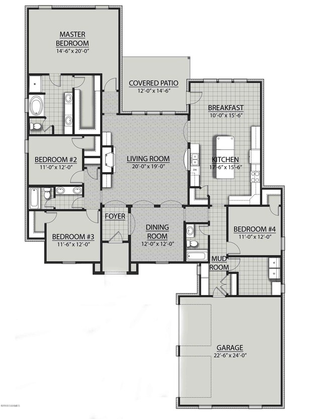 Renoir- B III Floor Plan