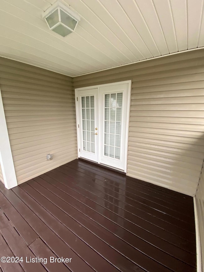 Covered deck