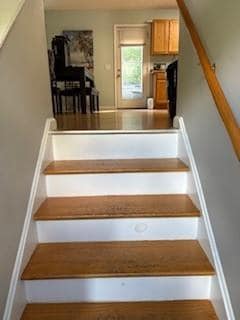 View of stairs